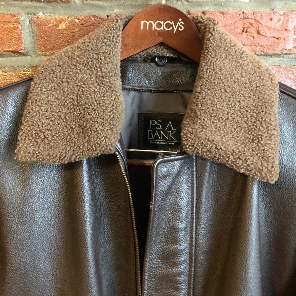 Leather bomber. Great condition.
